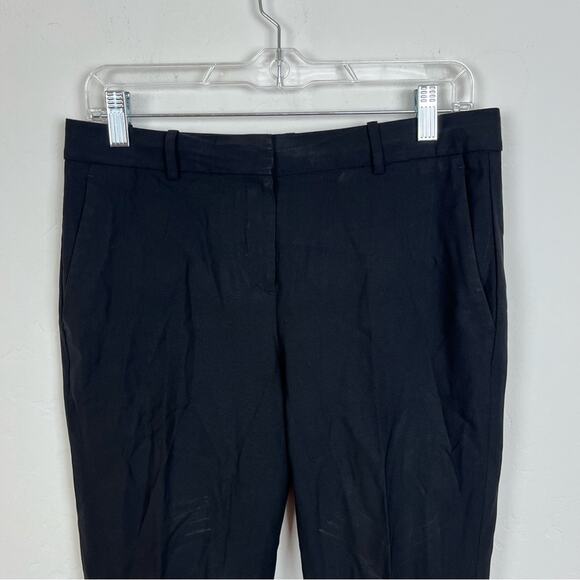 Theory Testra Wool Stretch Classic Crop Pants - Picture 6 of 12
